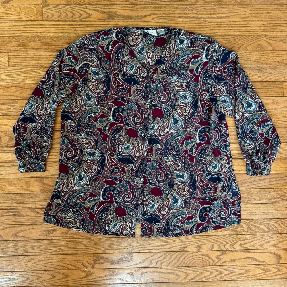 Paisley EHL Long Sleeve Blouse